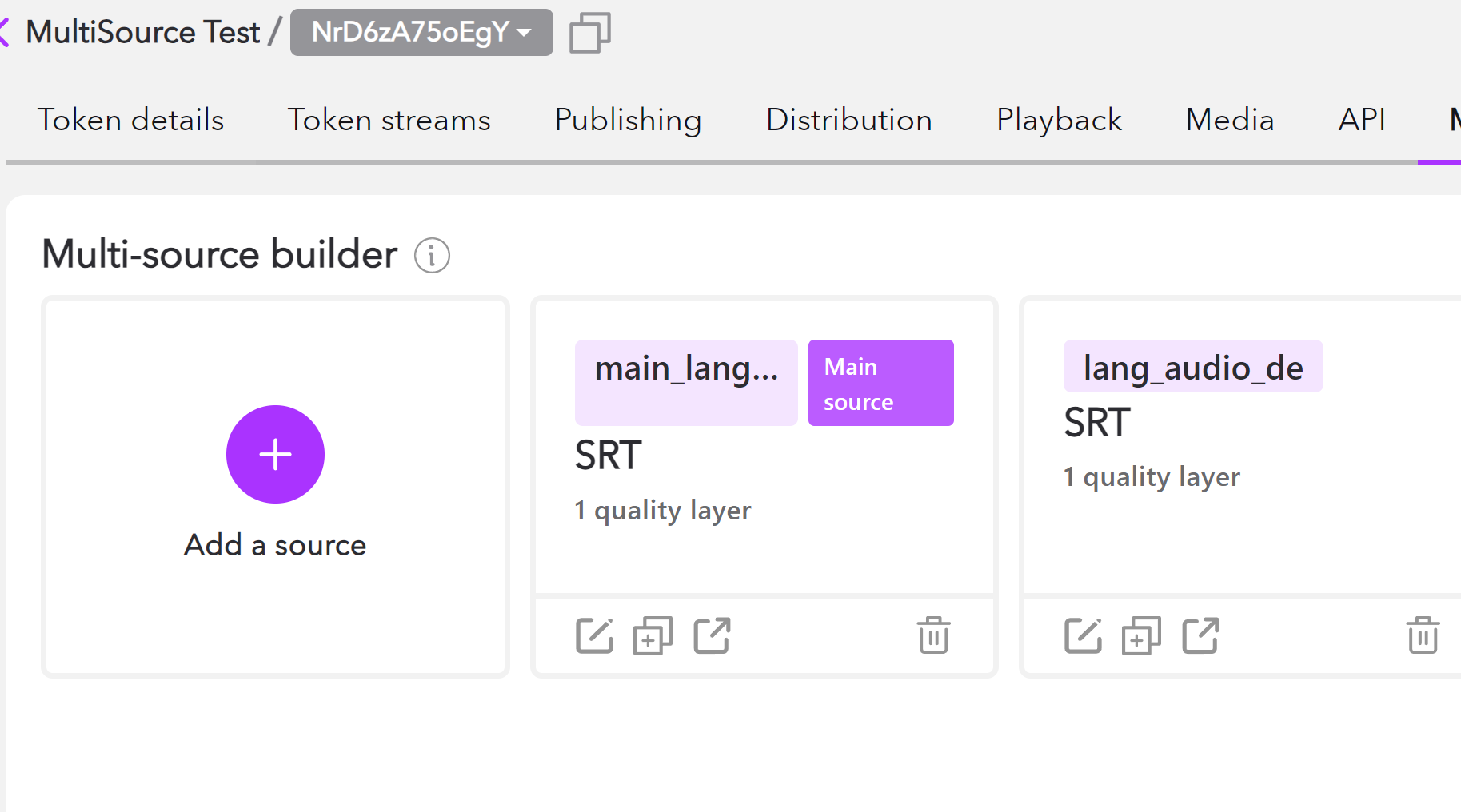 Dolby.io Multisource Console